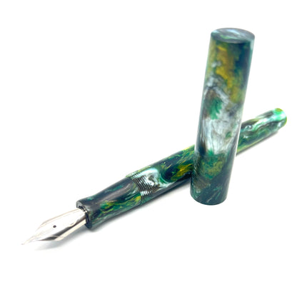 Coastal Rainforest custom order Fountain Pen
