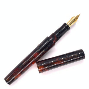 Oregon Chocolate Fire Opal Custom Order Fountain Pen